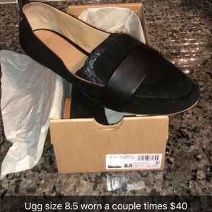 Ugg Jonette black flats